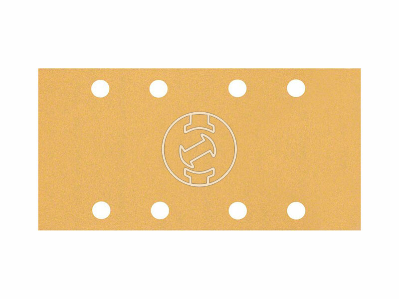 EXPERT C470 csiszolópapír rezgőcsiszolókhoz, Wood and Paint, 93 x 186 mm, G400, 8 lyuk