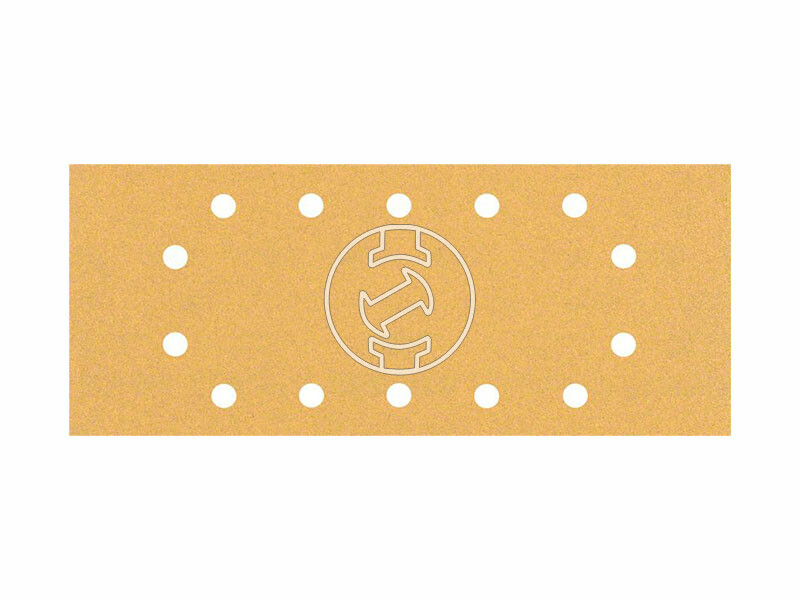 EXPERT C470 csiszolópapír rezgőcsiszolókhoz, Wood and Paint, 115 x 280 mm, P100, 14 lyuk