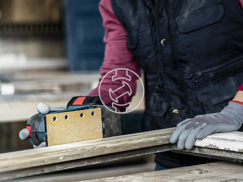 EXPERT C470 csiszolópapír rezgőcsiszolókhoz, Wood and Paint, 80 x 133 mm, P120