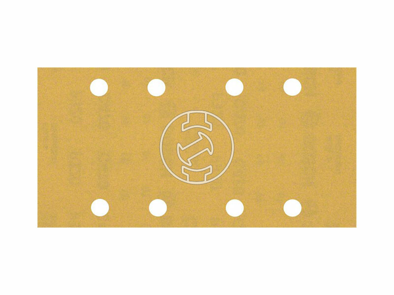 EXPERT C470 csiszolópapír rezgőcsiszolókhoz, Wood and Paint, 93 x 186 mm, G100, 8 lyuk