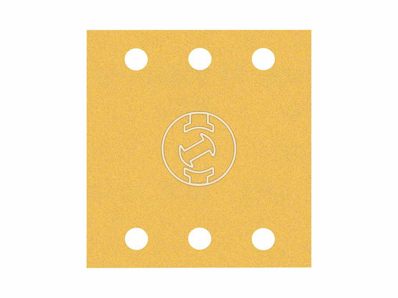 EXPERT C470 csiszolópapír rezgőcsiszolókhoz, Wood and Paint, 115 x 107 mm, G180, 6 lyuk