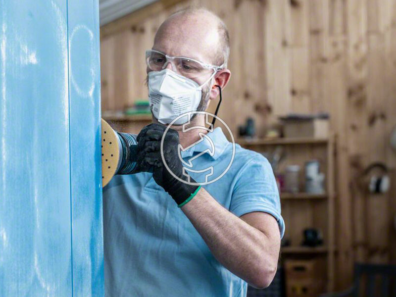 EXPERT C470 csiszolópapír 6 részes vegyes készlet excentercsiszolókhoz, Wood and Paint, 150 mm, P60