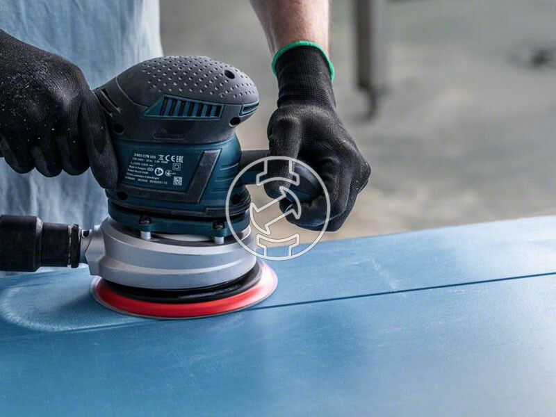 EXPERT C470 csiszolópapír excentercsiszolókhoz, Wood and Paint, 125 mm, G40, 8 lyuk