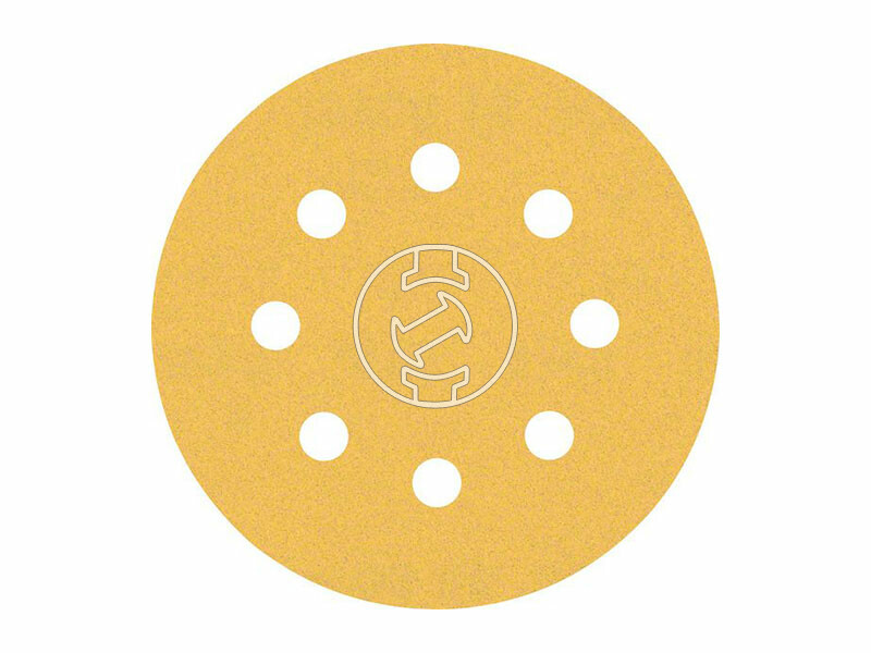 EXPERT C470 csiszolópapír excentercsiszolókhoz, Wood and Paint, 115 mm, G40, 8 lyuk