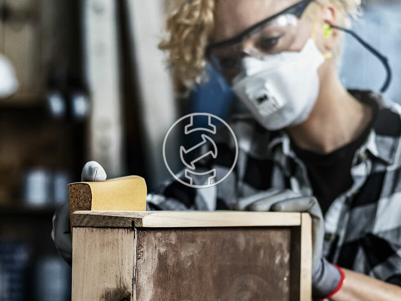 EXPERT C470 csiszolótekercsek kézi csiszolásra és rezgőcsiszolóra, fához&festékhez, 115 mm, 5 m, G6