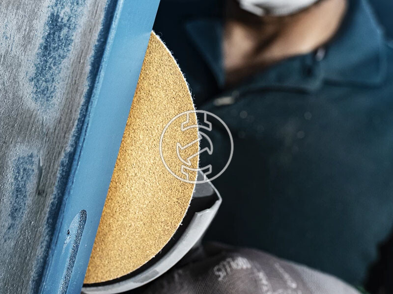 EXPERT C470 csiszolópapír, Wood and Metal, 125 mm, P120, lyuk nélkül