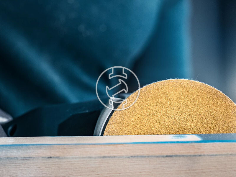 EXPERT C470 csiszolópapír, Wood and Metal, 125 mm, P80, lyuk nélkül