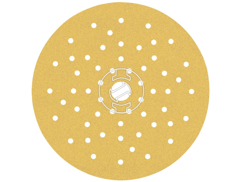 EXPERT C470 csiszolópapír excentercsiszolóra, Wood and Paint, 125mm, G40, Multihole