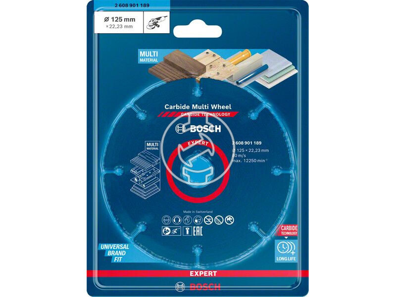 EXPERT Karbid Multi vágótárcsa , 125 mm