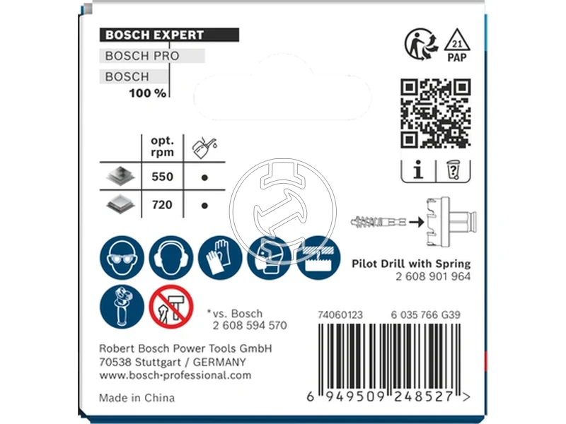 Kép: EXPERT Carbide Sheet Metal Korkivago 22 mm.webp