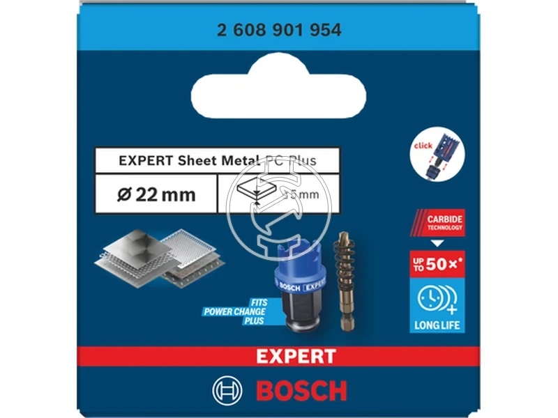 Kép: EXPERT Carbide Sheet Metal Korkivago 22 mm.webp