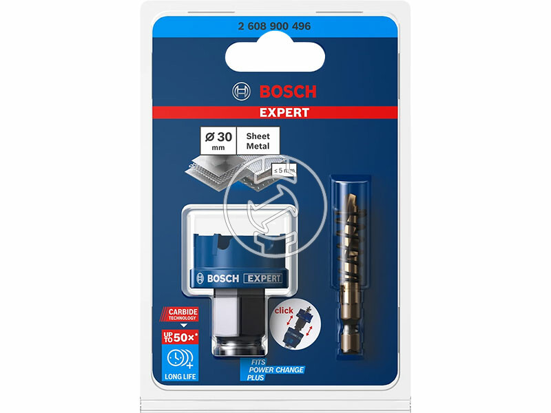 EXPERT Carbide Sheet Metal Körkivágó, 30 mm, 30 mm