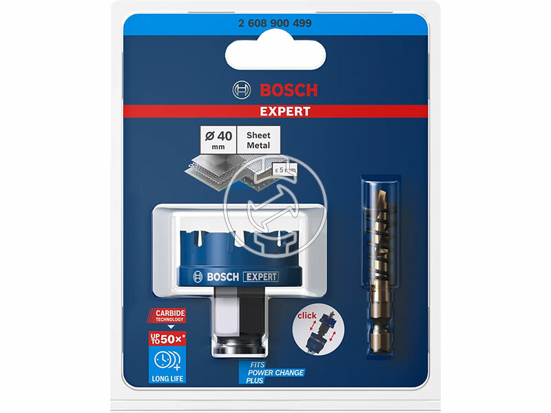 EXPERT Carbide Sheet Metal Körkivágó, 40mm, 40mm