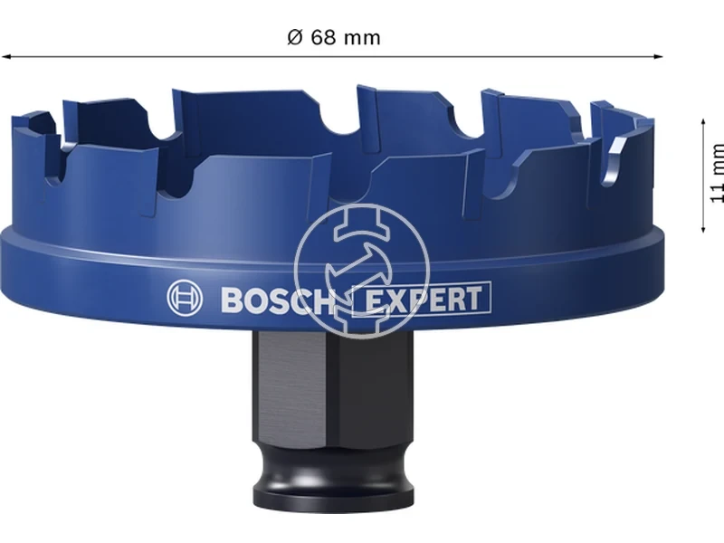 Kép: EXPERT Carbide Sheet Metal Korkivago 68 mm.webp