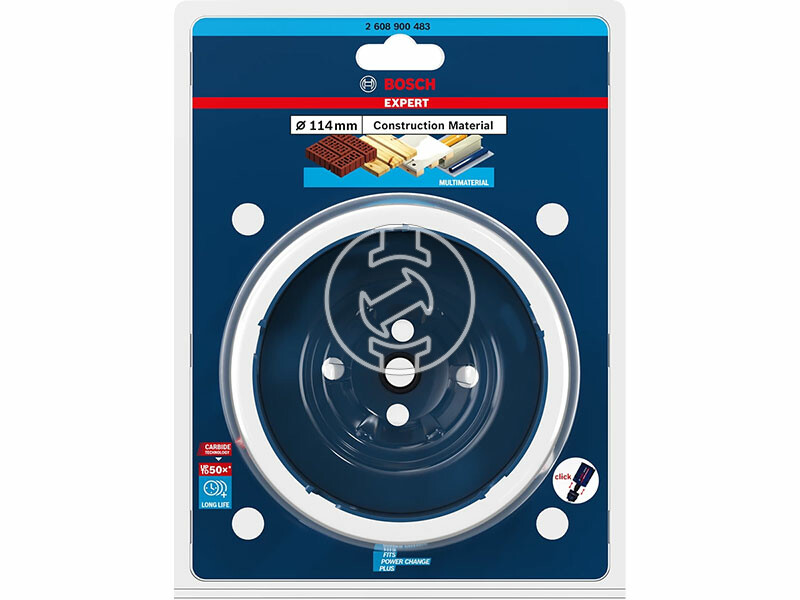 EXPERT Construction Material körkivágó, 114 m, 114 x 60 mm,4 1/2, 6 vágóél