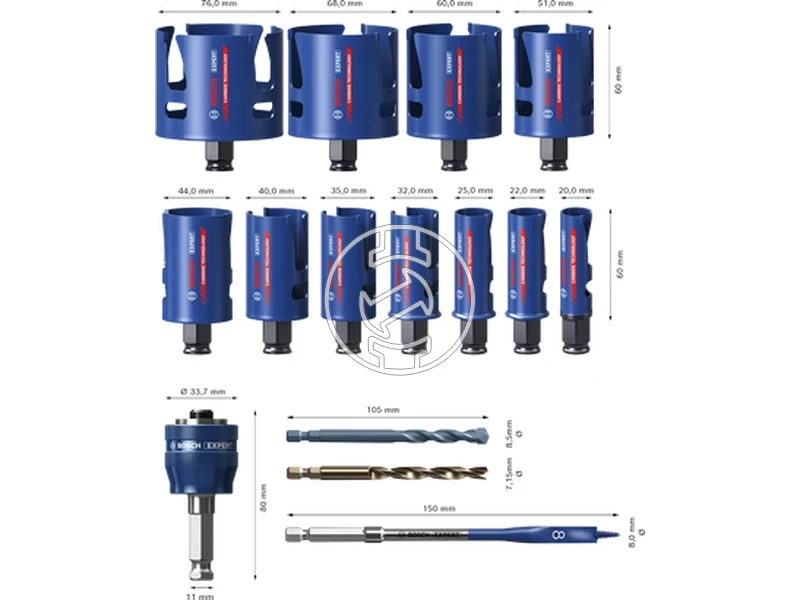 Kép: EXPERT Construction Material plumber szett 15 reszes.webp