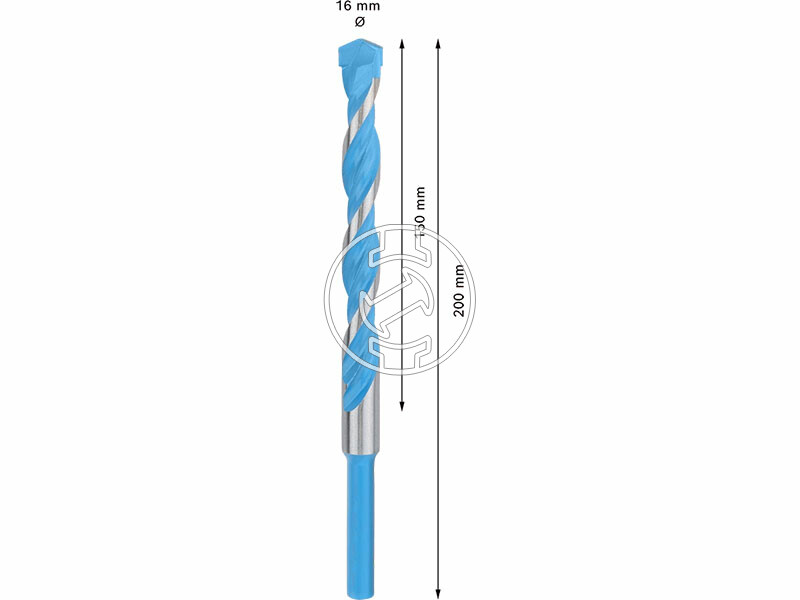 EXPERT CYL-9 Multiconstruction többcélú fúró 16,0 mm, 16,0 x 150 x 200 mm, 10 mm