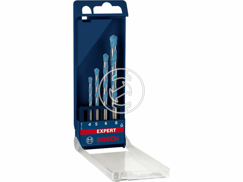 EXPERT CYL-9 Multiconstruction többcélú fúró készlet, 4 db, 4,0; 5,0; 6,0; 8,0 mm