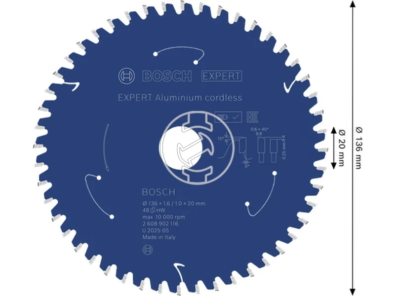 Kép: Expert for Aluminium korfureszlap akkus.webp