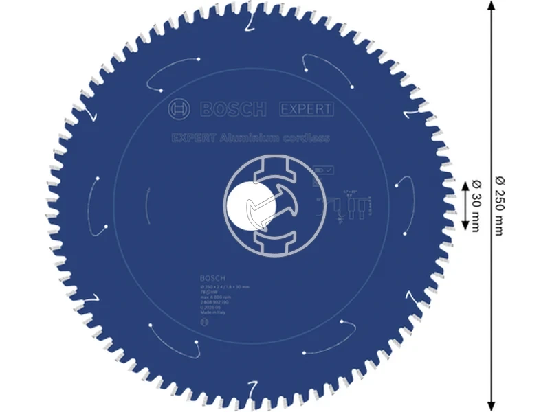 Kép: Expert for Aluminium korfureszlap akkus.webp