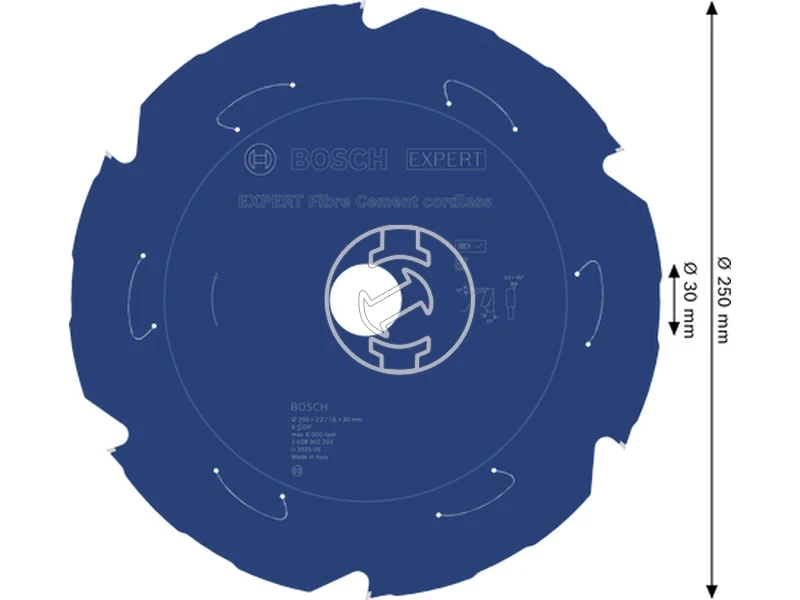 Kép: Expert for Fibre Cement korfureszlap akkumulatoros korfureszekhez.webp