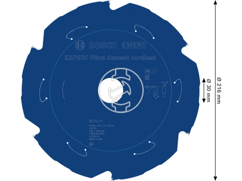 Kép: Expert for Fibre Cement korfureszlap akkumulatoros korfureszekhez.webp