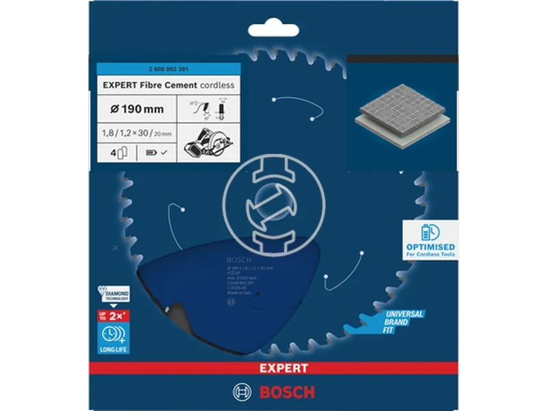 Kép: Expert for Fibre Cement korfureszlap akkumulatoros korfureszekhez.webp