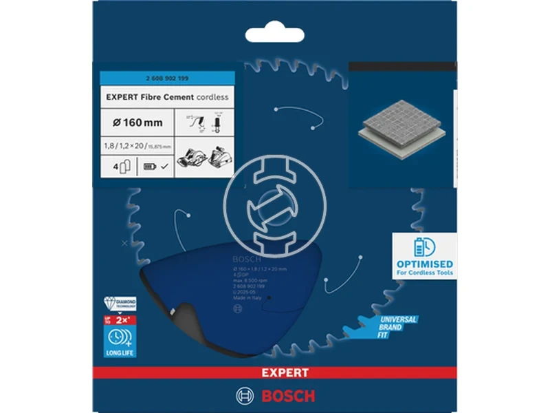 Kép: Expert for Fibre Cement korfureszlap akkumulatoros korfureszekhez.webp