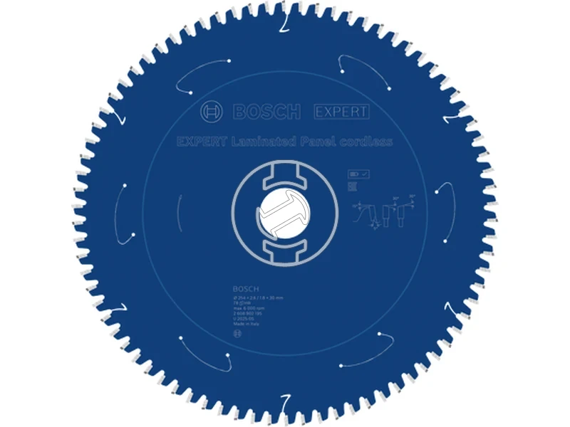 Kép: Expert for Laminated Panel korfureszlap akkumulatoros korfureszekhez.webp