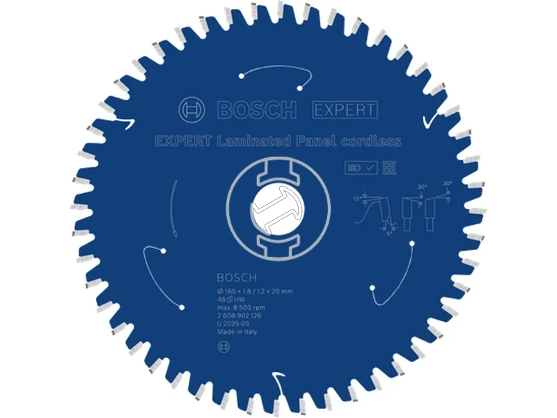 Kép: Expert for Laminated Panel korfureszlap akkumulatoros korfureszekhez.webp