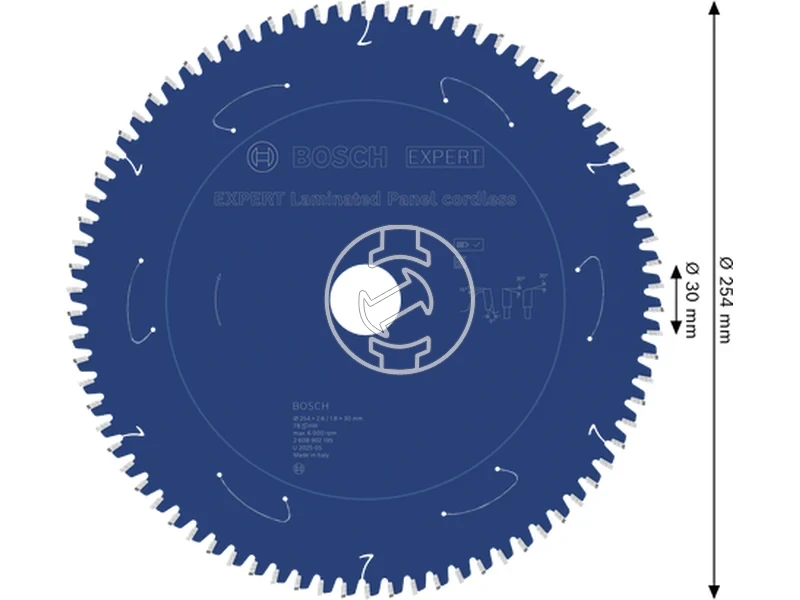 Kép: Expert for Laminated Panel korfureszlap akkumulatoros korfureszekhez.webp