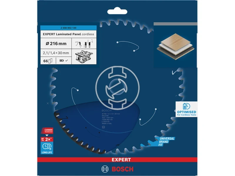 Kép: Expert for Laminated Panel korfureszlap akkumulatoros korfureszekhez.webp