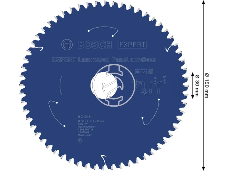 Kép: Expert for Laminated Panel korfureszlap akkus.webp