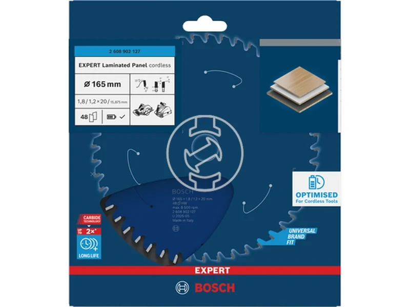 Kép: Expert for Laminated Panel korfureszlap akkus.webp