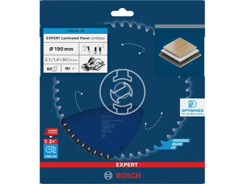 Kép: Expert for Laminated Panel korfureszlap akkus.webp