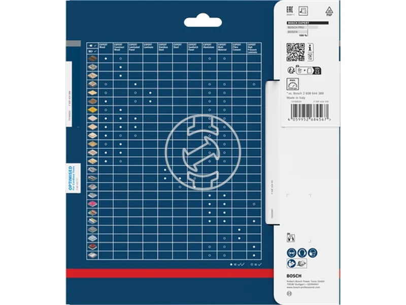 Kép: Expert for Laminated Panel korfureszlap akkus.webp