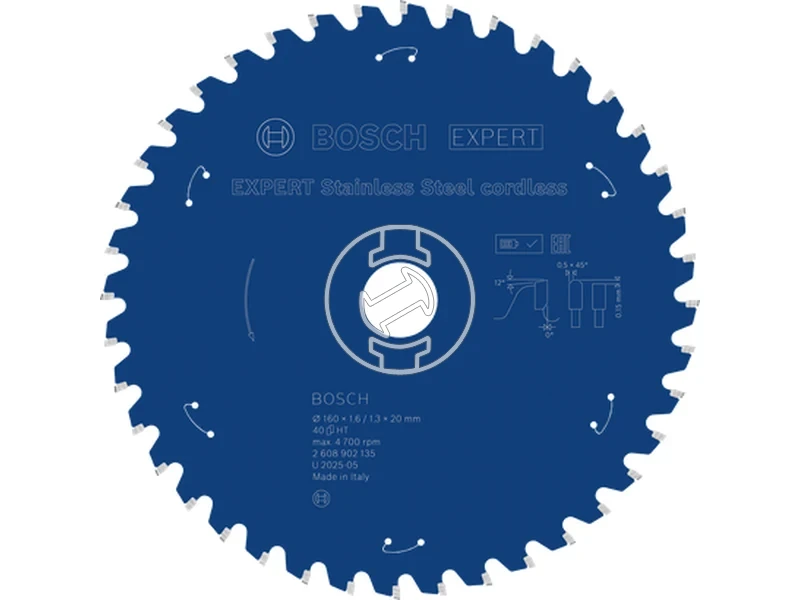 Kép: Expert for Stainless Steel korfureszlap akkumulatoros korfureszekhez.webp