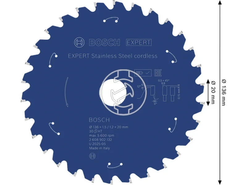 Kép: Expert for Stainless Steel korfureszlap akkus.webp