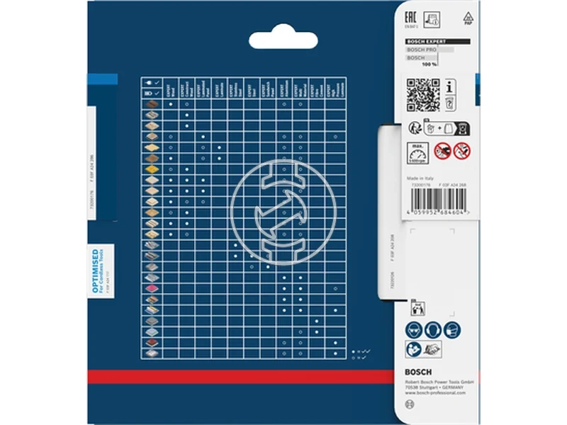 Kép: Expert for Stainless Steel korfureszlap akkus.webp