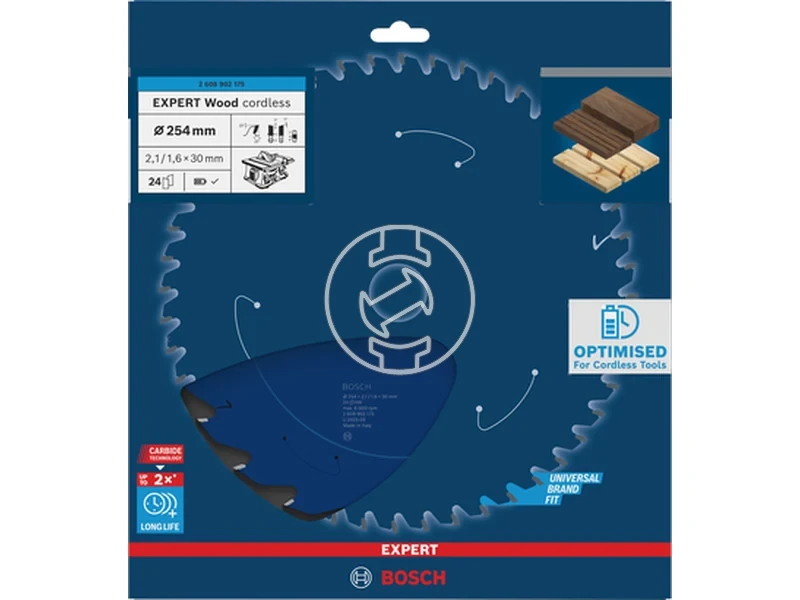 Kép: Expert for Wood korfureszlap akkumulatoros asztalikorfureszekhez.webp