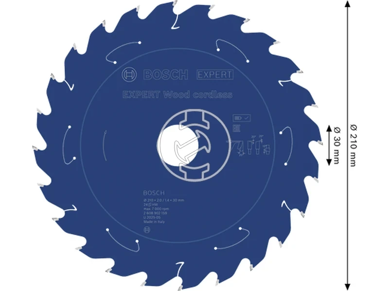 Kép: Expert for Wood korfureszlap akkumulatoros asztalikorfureszekhez.webp