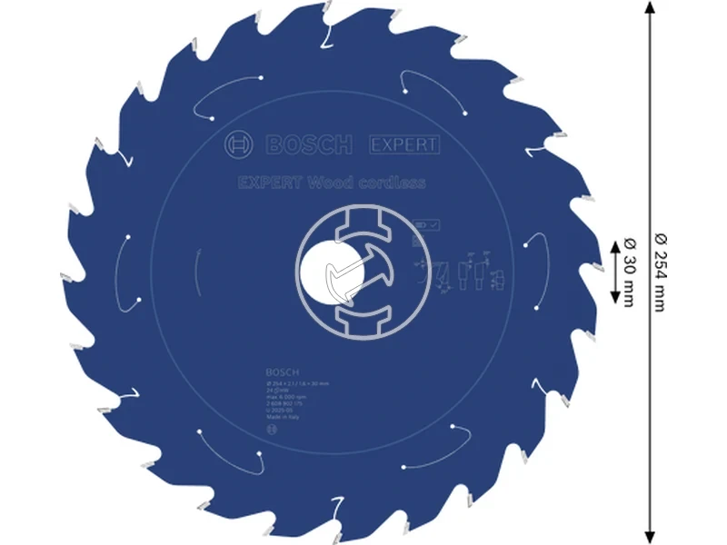 Kép: Expert for Wood korfureszlap akkumulatoros asztalikorfureszekhez.webp