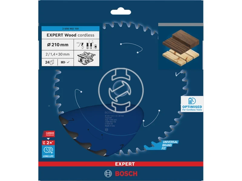 Kép: Expert for Wood korfureszlap akkumulatoros asztalikorfureszekhez.webp
