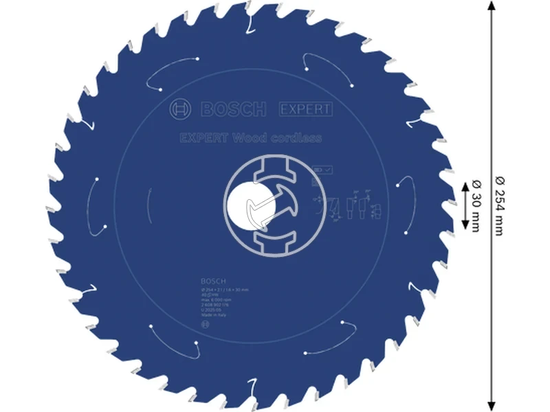 Kép: Expert for Wood korfureszlap akkumulatoros asztalikorfureszekhez.webp