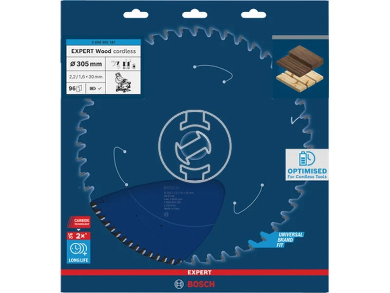 Kép: Expert for Wood korfureszlap akkumulatoros gervagofureszekhez.webp