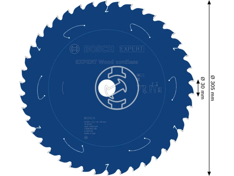 Kép: Expert for Wood korfureszlap akkumulatoros gervagofureszekhez.webp