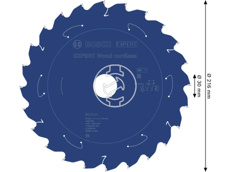 Kép: Expert for Wood korfureszlap akkumulatoros gervagofureszekhez.webp