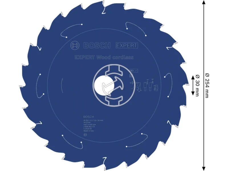 Kép: Expert for Wood korfureszlap akkumulatoros gervagofureszekhez.webp