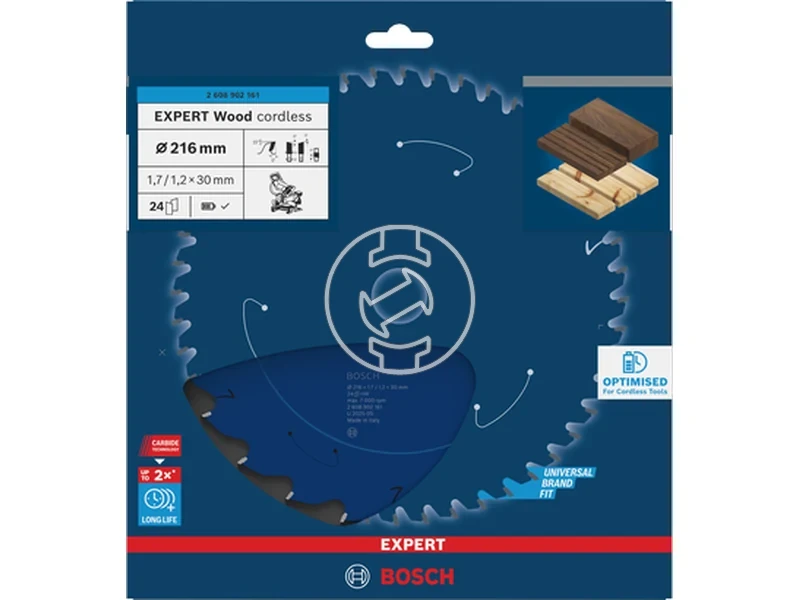 Kép: Expert for Wood korfureszlap akkumulatoros gervagofureszekhez.webp