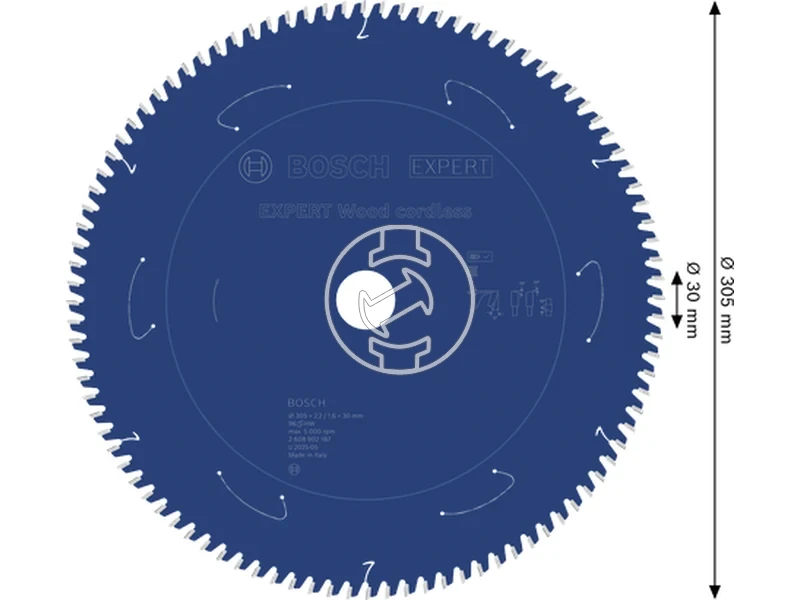 Kép: Expert for Wood korfureszlap akkumulatoros gervagofureszekhez.webp